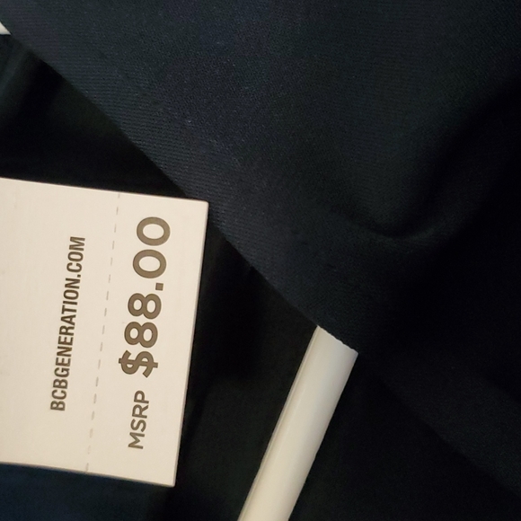 BCBG Navy wrap dress - Picture 8 of 8